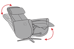 Recliner Zero-Gravity Salotti Livorno